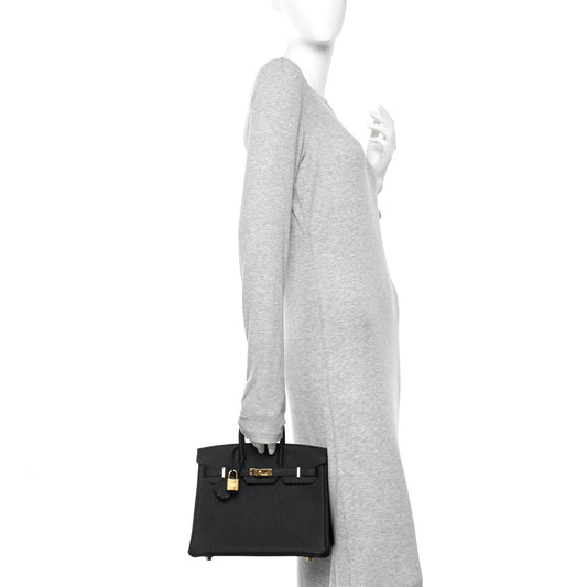 Togo Birkin 25 Black