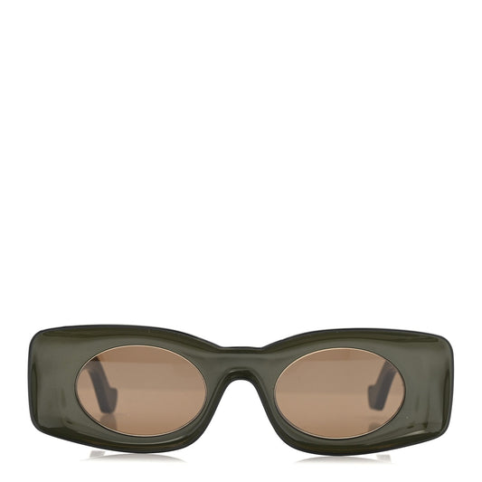 Acetate Paula's Ibiza Original Sunglasses LW40033I Black Green