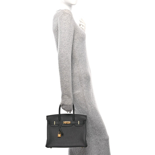 Togo Birkin 30 Black