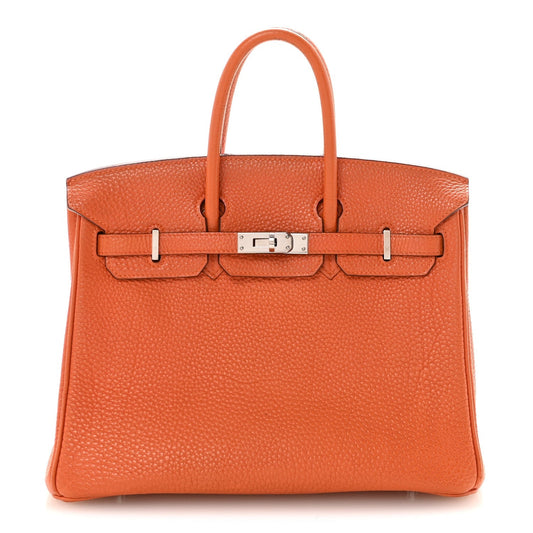 Togo Birkin 25 Orange
