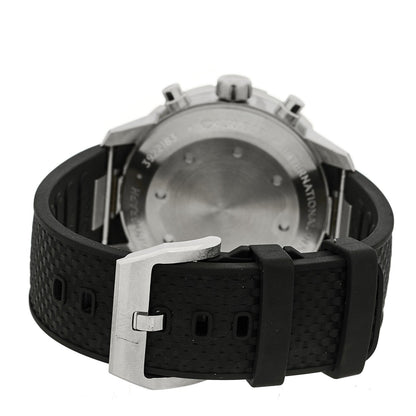 Stainless Steel Rubber 44mm Aquatimer Chronograph Automatic Watch White IW376801