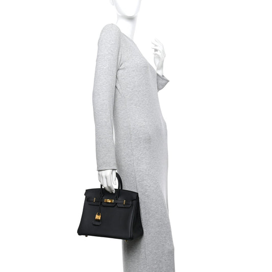 Togo Birkin 25 Black