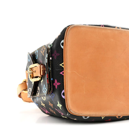 Monogram Multicolor Petit Noe Black