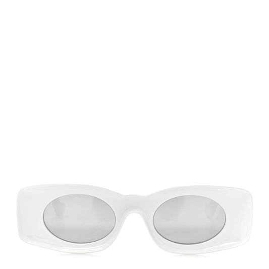 Acetate Sunglasses LW40033I White