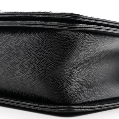 Caviar Quilted New Medium Boy Flap Black