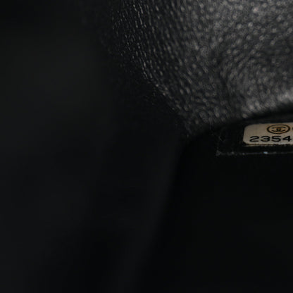 Caviar Quilted Mini Rectangular Flap Black