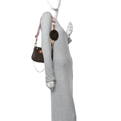Monogram Multi Pochette Accessories Rose Clair