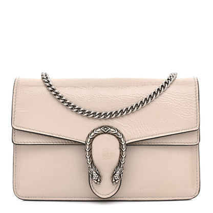 Crinkled Patent Mini Dionysus Shoulder Bag Sphinx