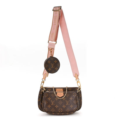 Monogram Multi Pochette Accessories Rose Clair
