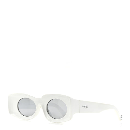 Acetate Sunglasses LW40033I White