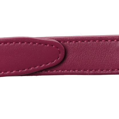 Lambskin Chevron Quilted Medium Boy Flap Dark Pink