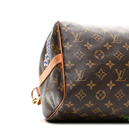 Monogram Patches Speedy Bandouliere 30