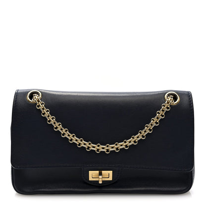 Calfskin Nude 2.55 Reissue 225 Flap Blue