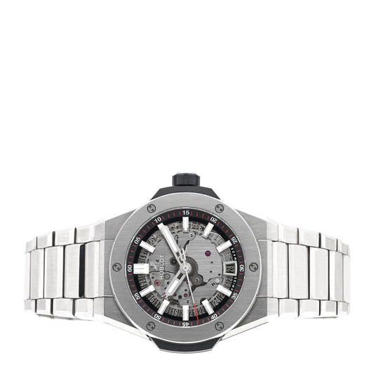 Titanium 40mm Big Bang Integrated Time Only Automatic Watch Silver 456.NX.0170.NX