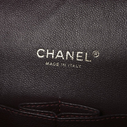Caviar Quilted Maxi Double Flap Black