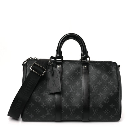 Monogram Eclipse Reverse Keepall Bandouliere 35