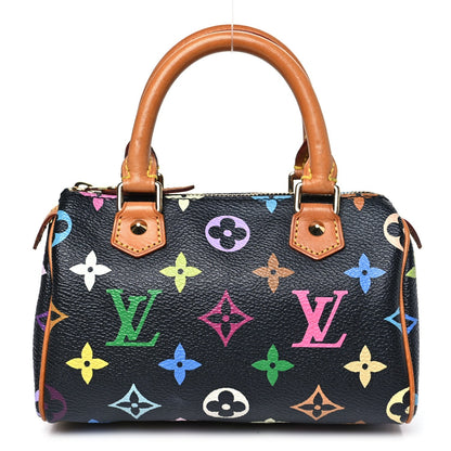 Monogram Multicolor Mini Sac HL Speedy Black