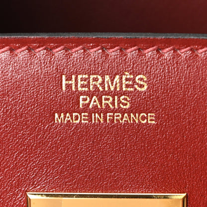 Box Birkin Sellier 30 Rouge H