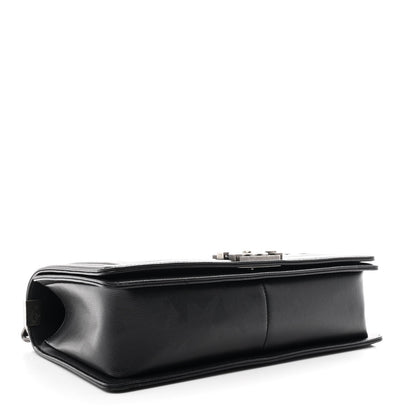 Caviar Quilted New Medium Boy Flap Black