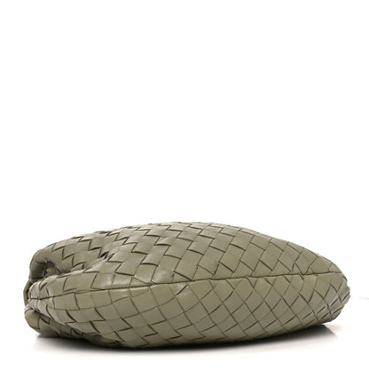 Nappa Intrecciato Teen Jodie Hobo Travertine