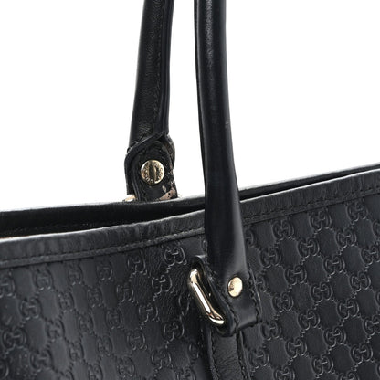Microguccissima Medium Joy Tote Black