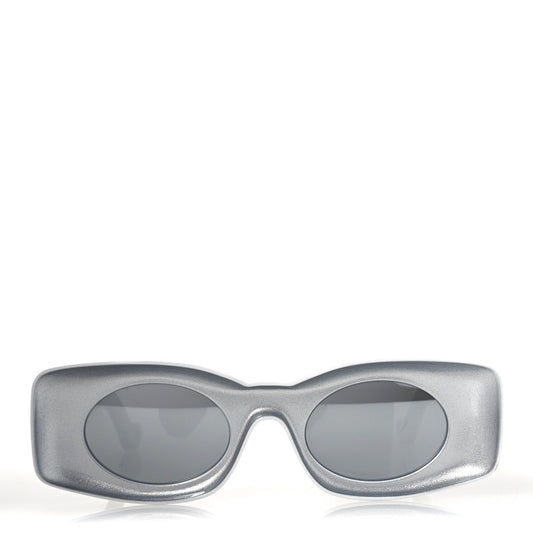 Acetate Sunglasses LW40033I Silver White